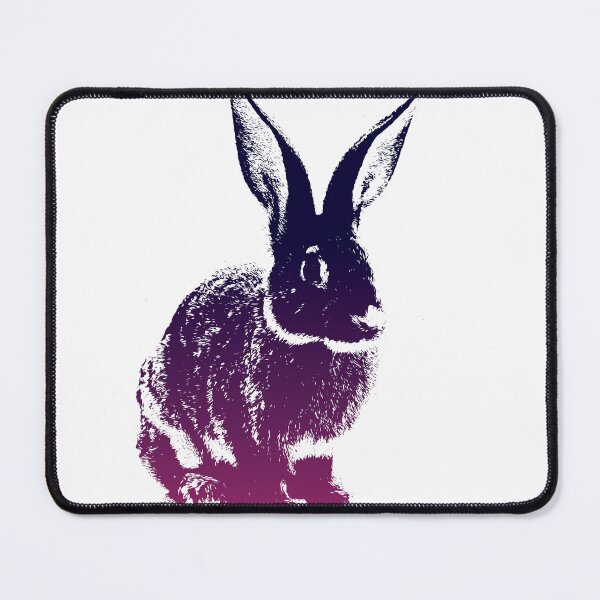 Item preview, Gradient Glow: Rabbit Silhouette designed and sold by PURNOMATRA.
