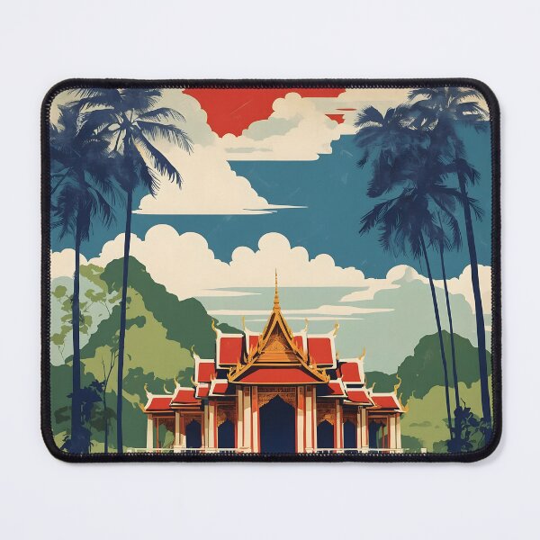 Item preview, Mae Chai Thailand Vintage Retro Travel Tourism designed and sold by TravelersGems.