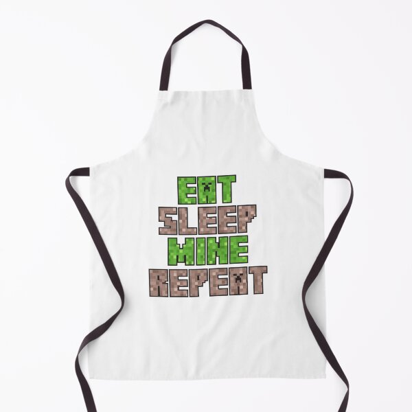 Item preview, Eat Sleep Mine Repeat designed and sold by goal-getter.