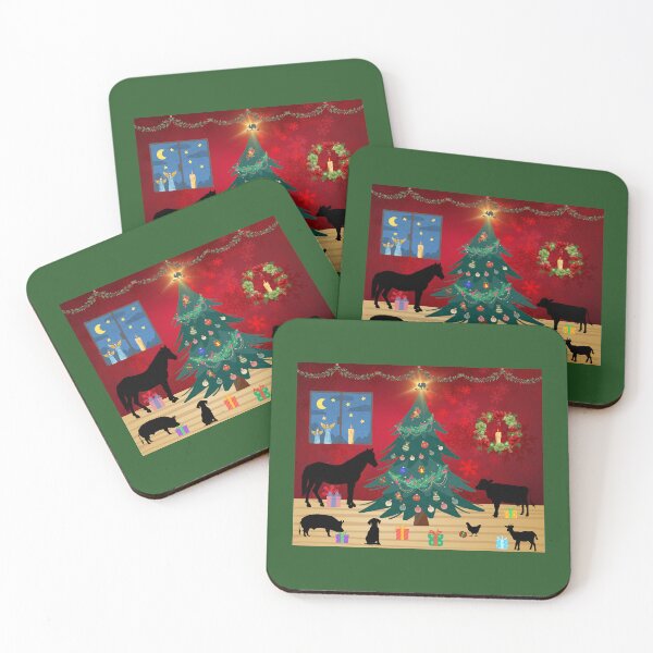 Item preview, Merry Barnyard Christmas designed and sold by EJVisuals.