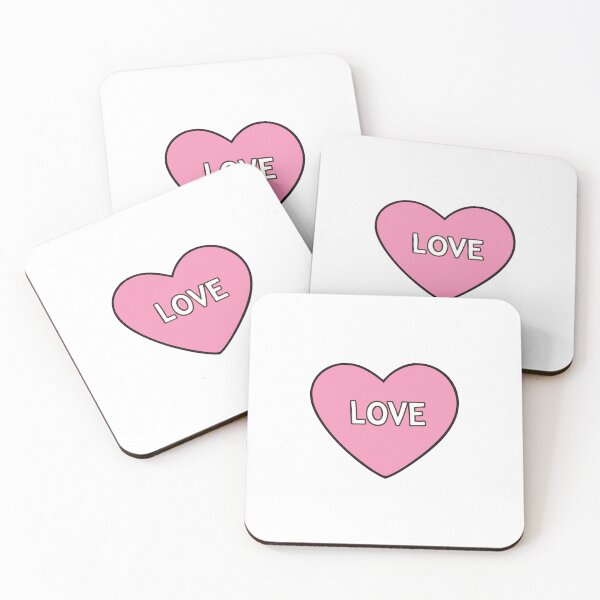 Item preview, pink balloon with the text love designed and sold by janedewaard.