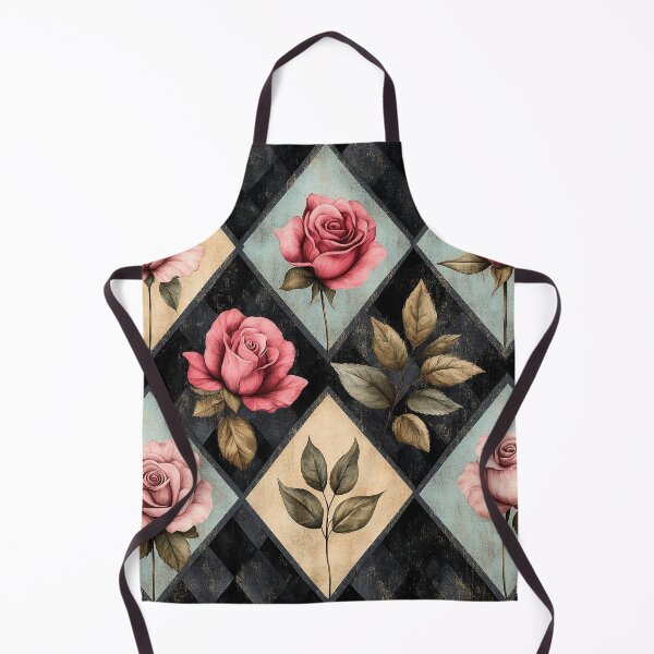 Item preview, Copy of Shabby Chic Checkered Flowers Pattern 4 designed and sold by Gypsykiss.