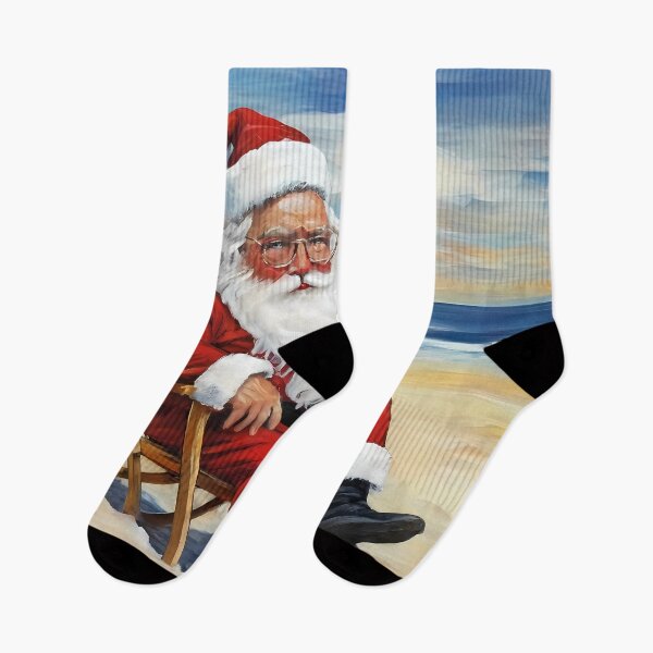 Item preview, Santa on Beach designed and sold by laxmikantpendam.