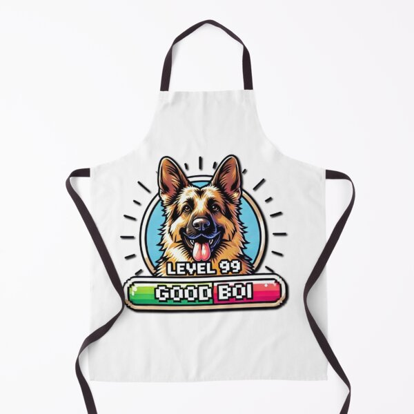 Item preview, Level 99 Good Boi: German Shepherd Gaming Fun designed and sold by HopeLoom.