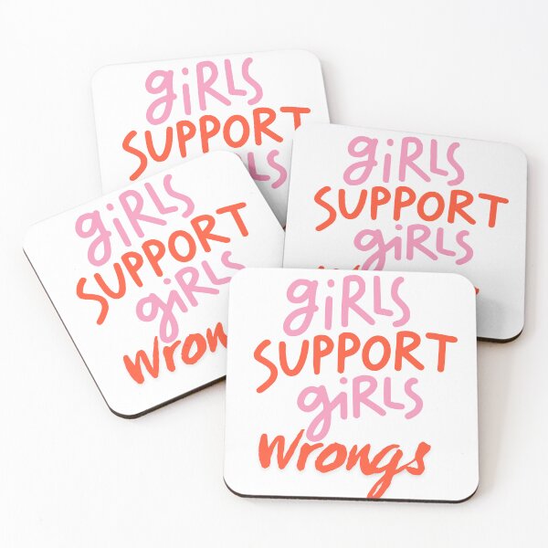 Item preview, Girls support Girls wrongs  designed and sold by Aminesnip.