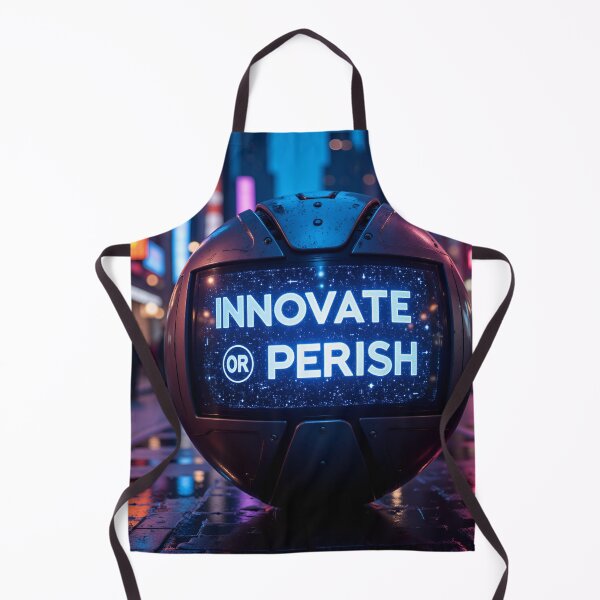 Item preview, Futuristic Urban Display With Motivational Message at Night designed and sold by Creative88Art.