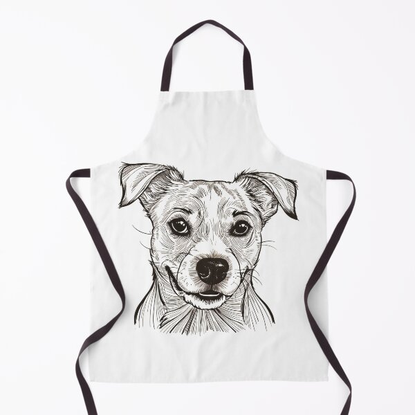 Item preview, Black and white dog designed and sold by michplante60.