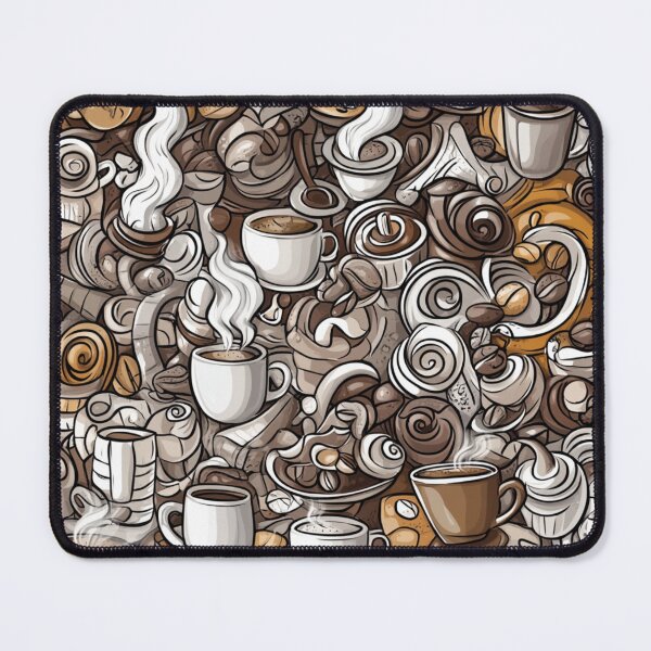 Item preview, A Coffee and Pastry Pattern designed and sold by Desireehaz.