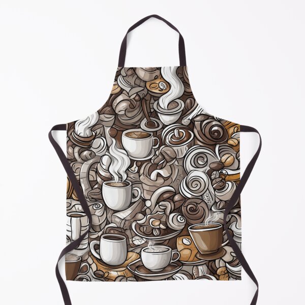 Item preview, A Coffee and Pastry Pattern designed and sold by Desireehaz.