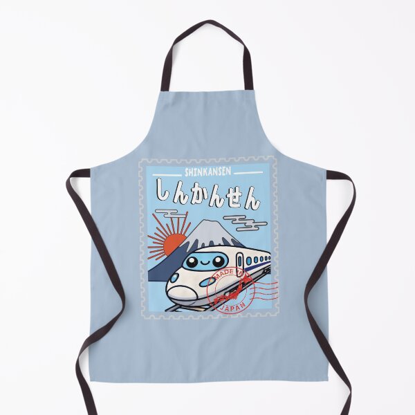 Item preview, kawaii shinkanse train cute japanese vintage stamp designed and sold by samah82.