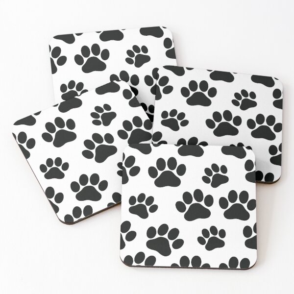 Item preview, Paw Prints Pattern designed and sold by Angry Swan Designs.