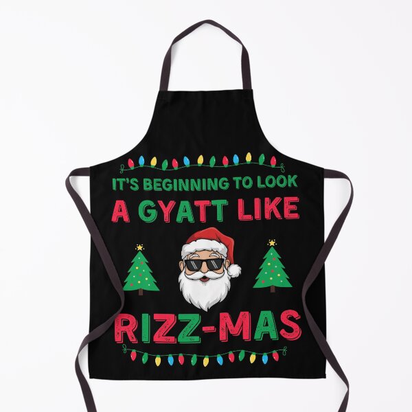 Item preview, Funny Christmas - Look a Gyatt Like Rizzmas - Gen Alpha Rizz designed and sold by BatShirtsCrazy.
