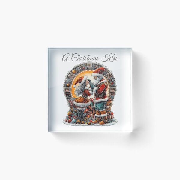 Item preview, Romantic Christmas Couple designed and sold by BukkyStory.