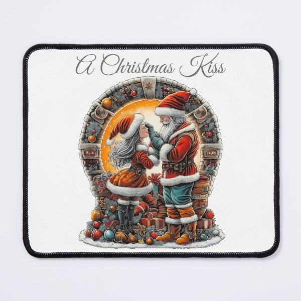 Item preview, Romantic Christmas Couple designed and sold by BukkyStory.