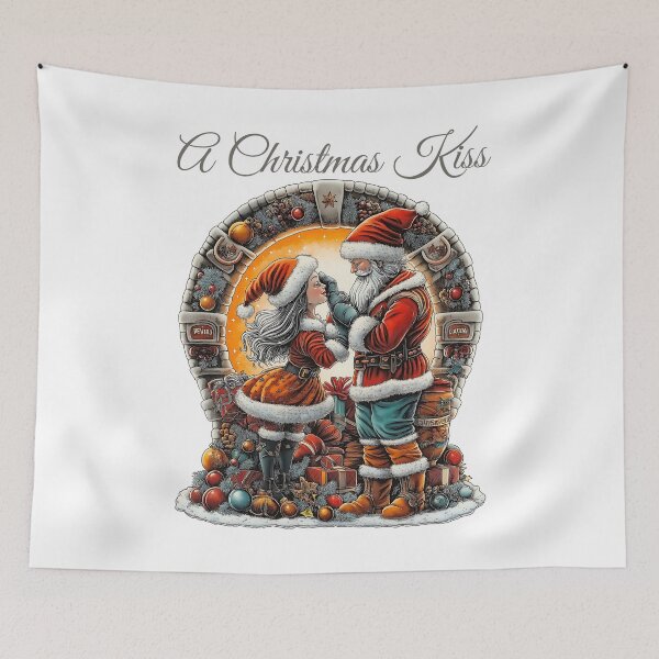 Item preview, Romantic Christmas Couple designed and sold by BukkyStory.