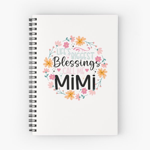 Item preview, Life's Biggest Blessings Call Me Mimi- Floral Grandmother Design designed and sold by Tujzui.