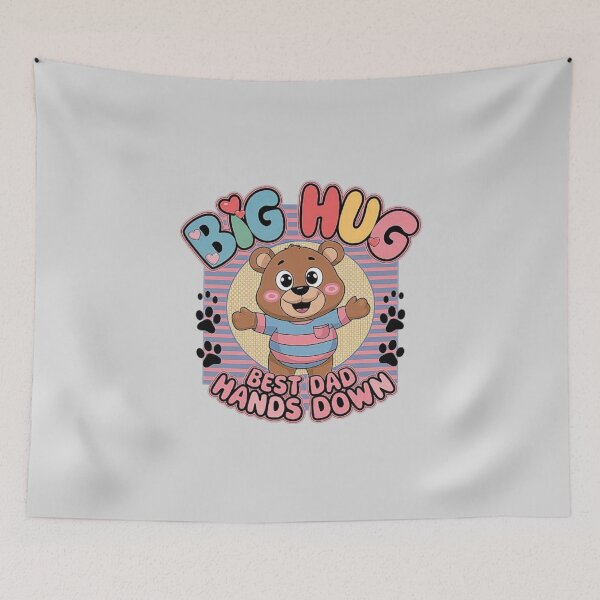 Item preview, Cute Bear Hug Design - Best Dad Appreciation Art designed and sold by love3617.