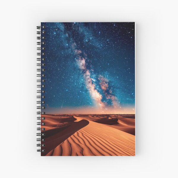 Item preview, Desert Landscape Bathed in Starlight. Celestial Majesty, Cosmic Wonder, Starry Wilderness. designed and sold by arts4alll.