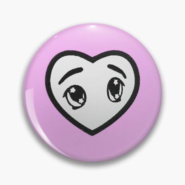 Item preview, MILADY EYES HEART PATCH (Pink) designed and sold by miladymiladymilady.