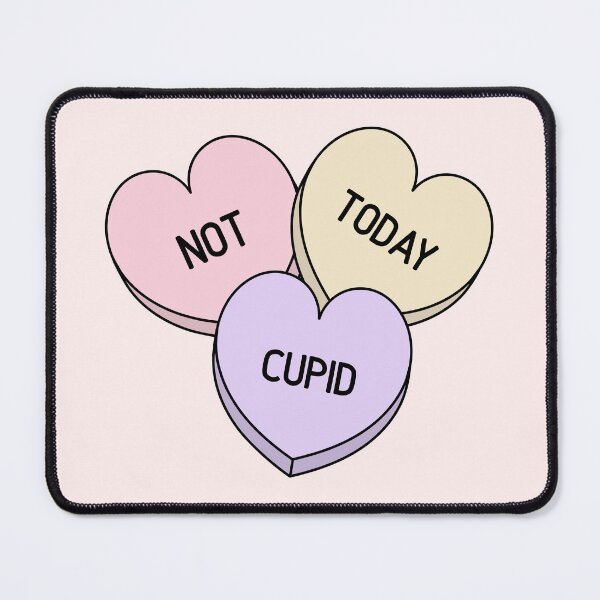 Item preview, Anti Valentines Day Candy Hearts Not Today Cupid designed and sold by humnoo.