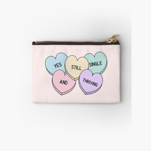 Item preview, Anti Valentines Day Candy Hearts Single and Thriving designed and sold by humnoo.