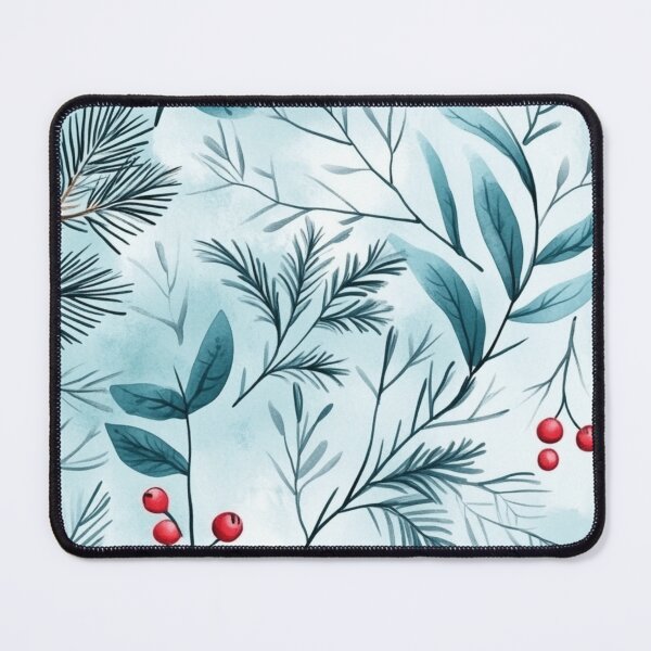 Item preview, Botanical Branches on Aqua Background designed and sold by Desireehaz.