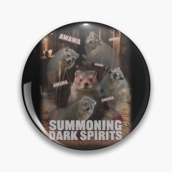 Item preview, Summoning Dark Spirits Rock Hyrax designed and sold by mrhyrax.