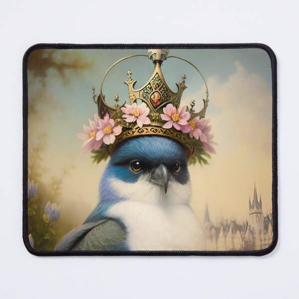 Item preview, Crowned bird designed and sold by Nicolette Vermeulen.