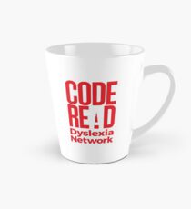 Taza cónica Código Leer la red de dislexia