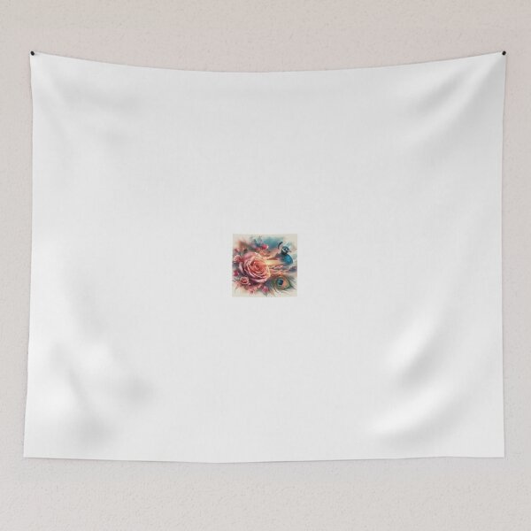 Item preview, Peacock and roses  designed and sold by Symposium-Rose.