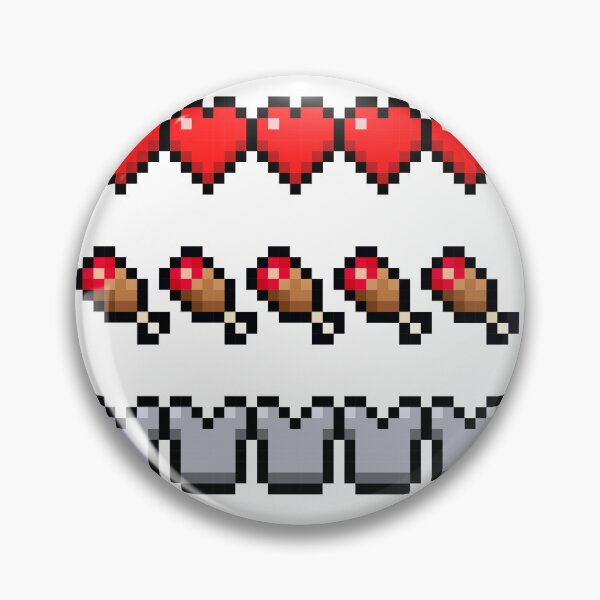 Item preview, Minecraft - Health, Hunger, Armor designed and sold by goal-getter.
