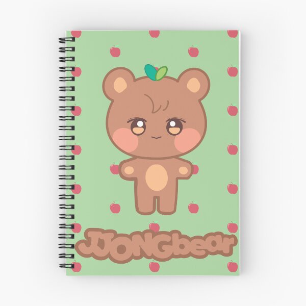 Item preview, Jjongbear Design – Ateez-Inspired K-Pop Merch designed and sold by SparkDiamond.