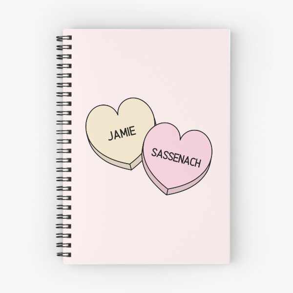 Item preview, Outlander Jamie and Sassenach Candy Hearts designed and sold by humnoo.