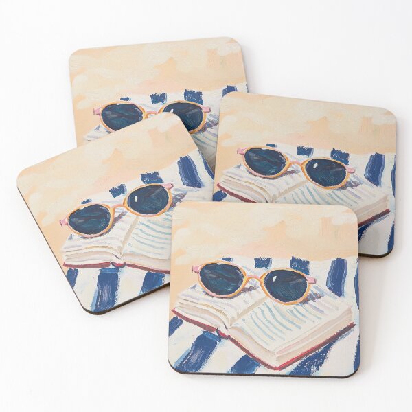 Item preview, Beach Reading Sea Book Holiday Summer designed and sold by ArtHouseNiklas.