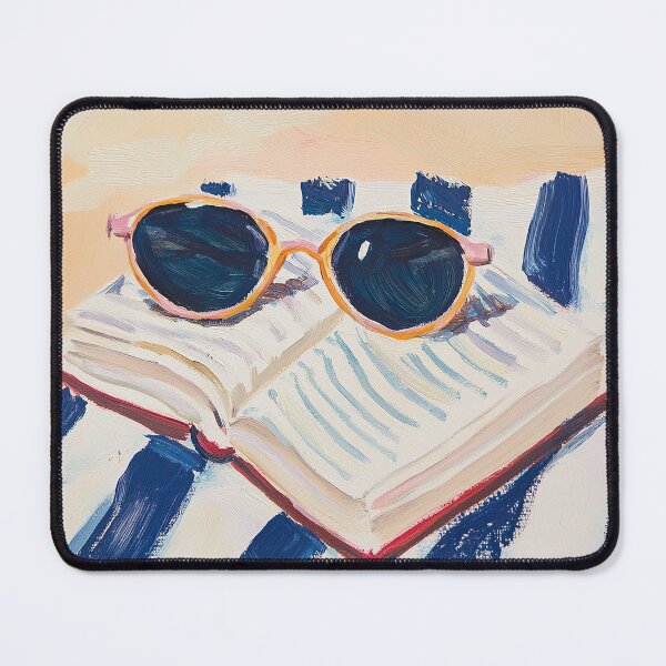 Item preview, Beach Reading Sea Book Holiday Summer designed and sold by ArtHouseNiklas.