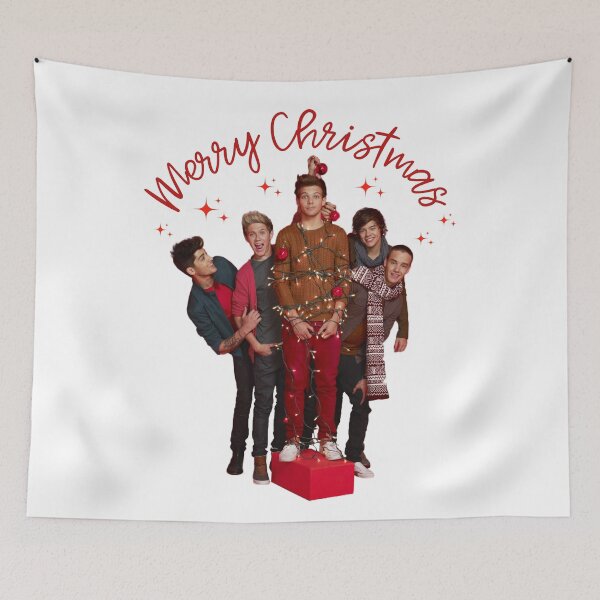 Aperçu de l'œuvre Joyeux Noël One Direction créée et vendue par otyliadesign.