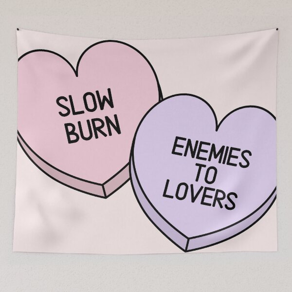 Item preview, Fiction Tropes Candy Hearts designed and sold by humnoo.