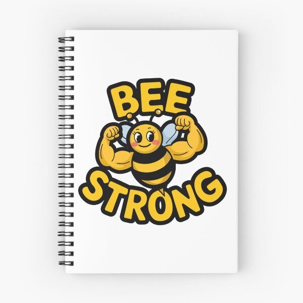 Item preview, Bee Strong Sticker – Empowerment & Resilience designed and sold by MonkiFlipp.