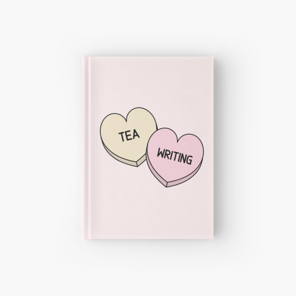 Item preview, Tea and Writing Candy Hearts designed and sold by humnoo.