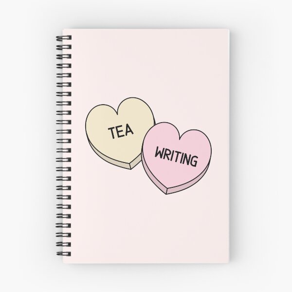 Item preview, Tea and Writing Candy Hearts designed and sold by humnoo.