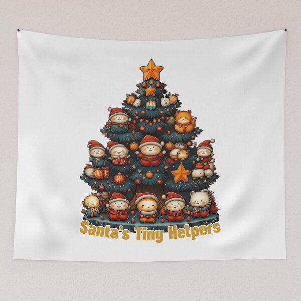 Item preview, Santa's Tiny Helpers designed and sold by BukkyStory.