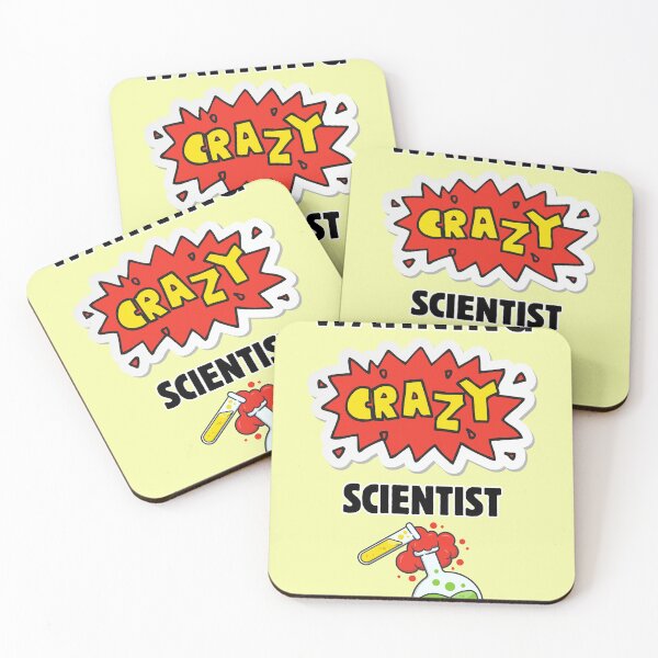 Item preview, Warning Crazy Scientist designed and sold by Rocklights.