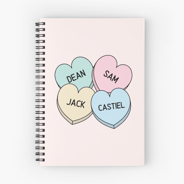 Item preview, Supernatural Team Free Will 2.0 Candy Hearts designed and sold by humnoo.