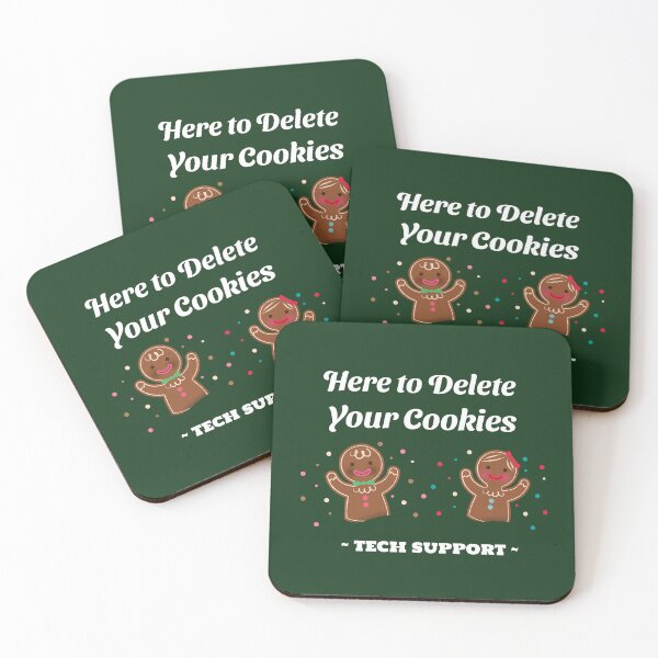 Item preview, Tech Support - Here to Delete Your Cookies designed and sold by ArtitudePrintLb.
