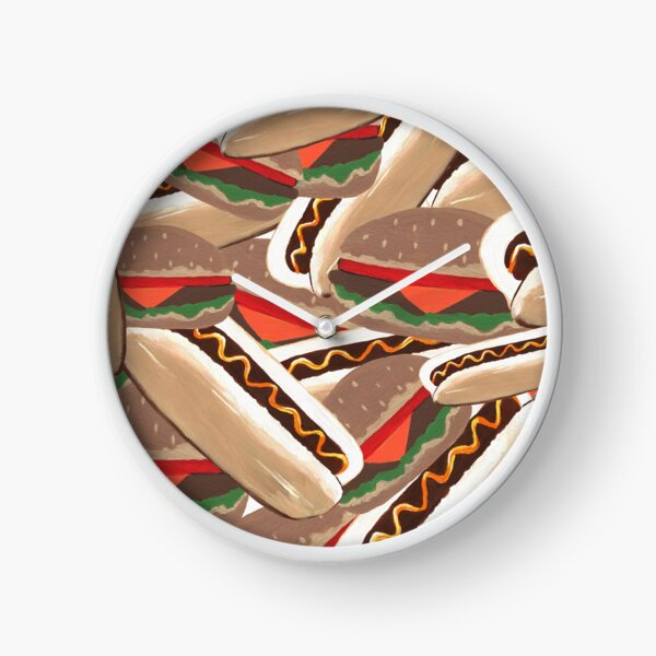 Item preview, Hot Dogs And Hamburgers Hotdog Lover designed and sold by Sartoris Art.