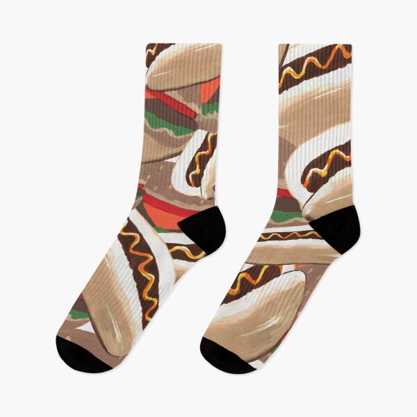 Item preview, Hot Dogs And Hamburgers Hotdog Lover designed and sold by Sartoris Art.