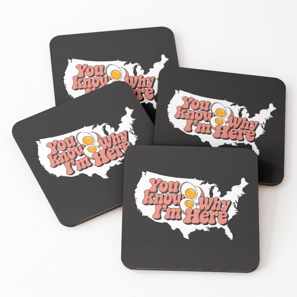 Item preview, You Know Why I'm Here Deviled Egg Retro Thanksgiving Dinner Gifts  designed and sold by TravelofArtist.
