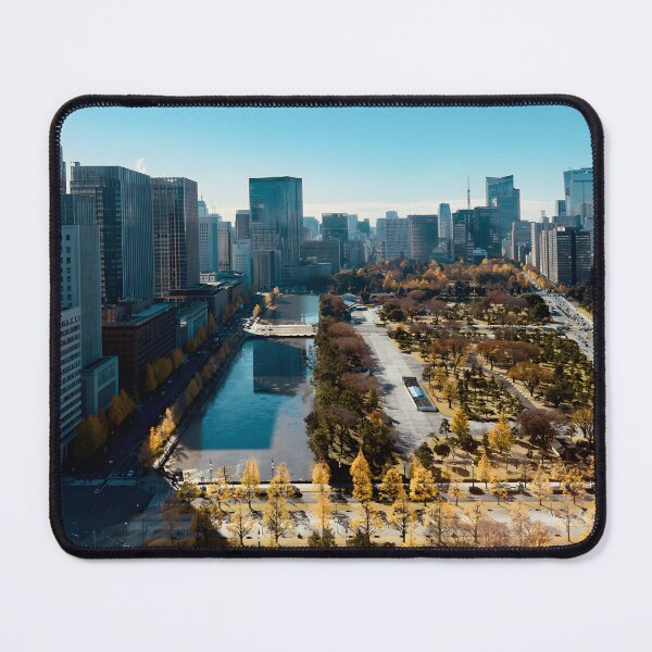 Item preview, Autumn in the Tokyo Cityscape designed and sold by FrenchInJapan.