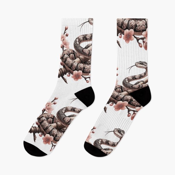 Item preview, Elegant Snake on Bamboo – Year of the Snake designed and sold by lAnJefurtifeu.