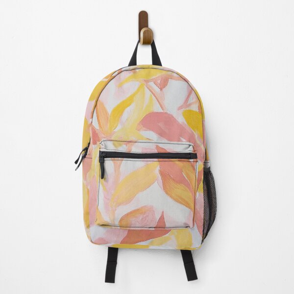 Item preview, Leaves Pastel Pink Gold Dopamine Decoration Botany designed and sold by ArtHouseNiklas.